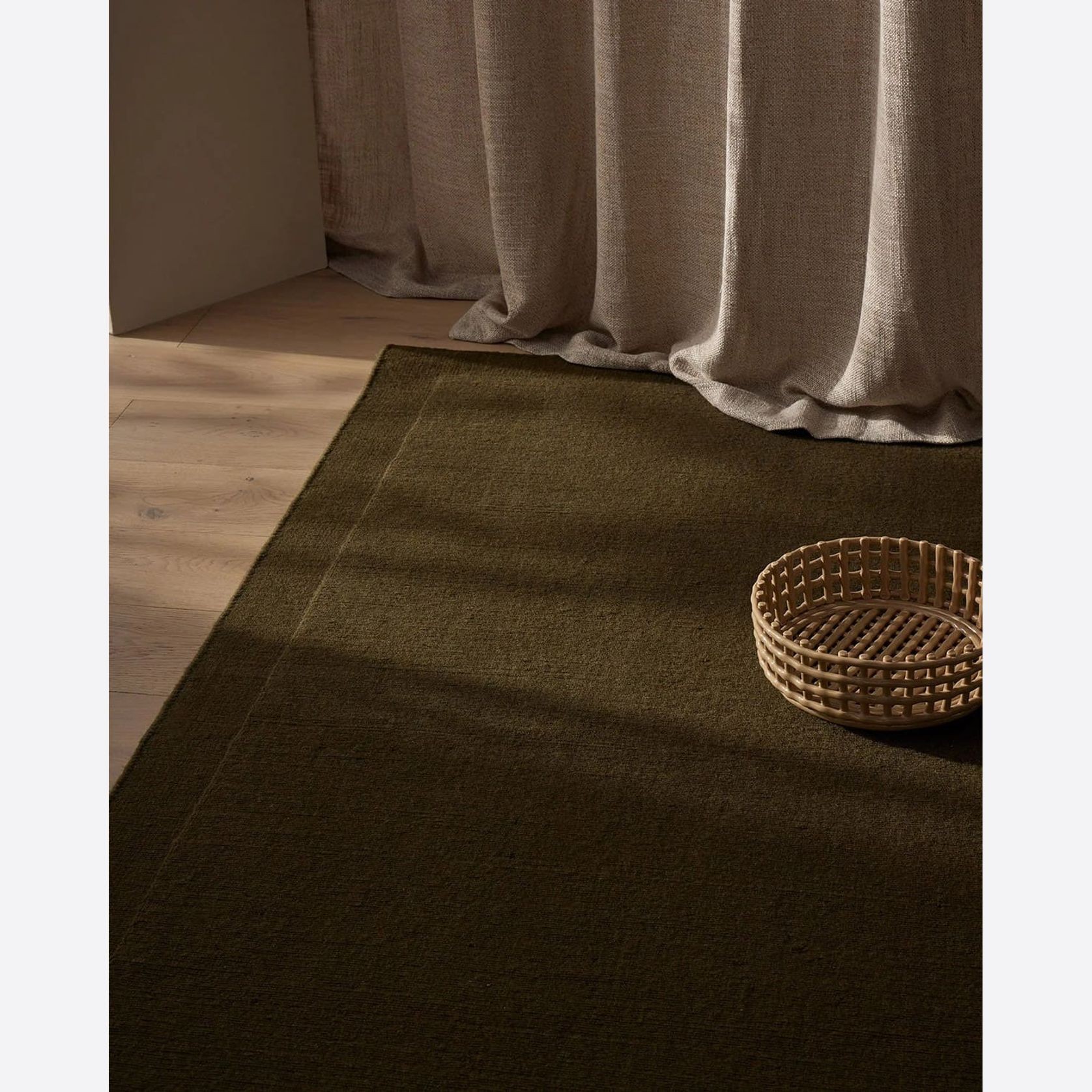 Weave Cassio 100% Wool Rug - Jasper gallery detail image