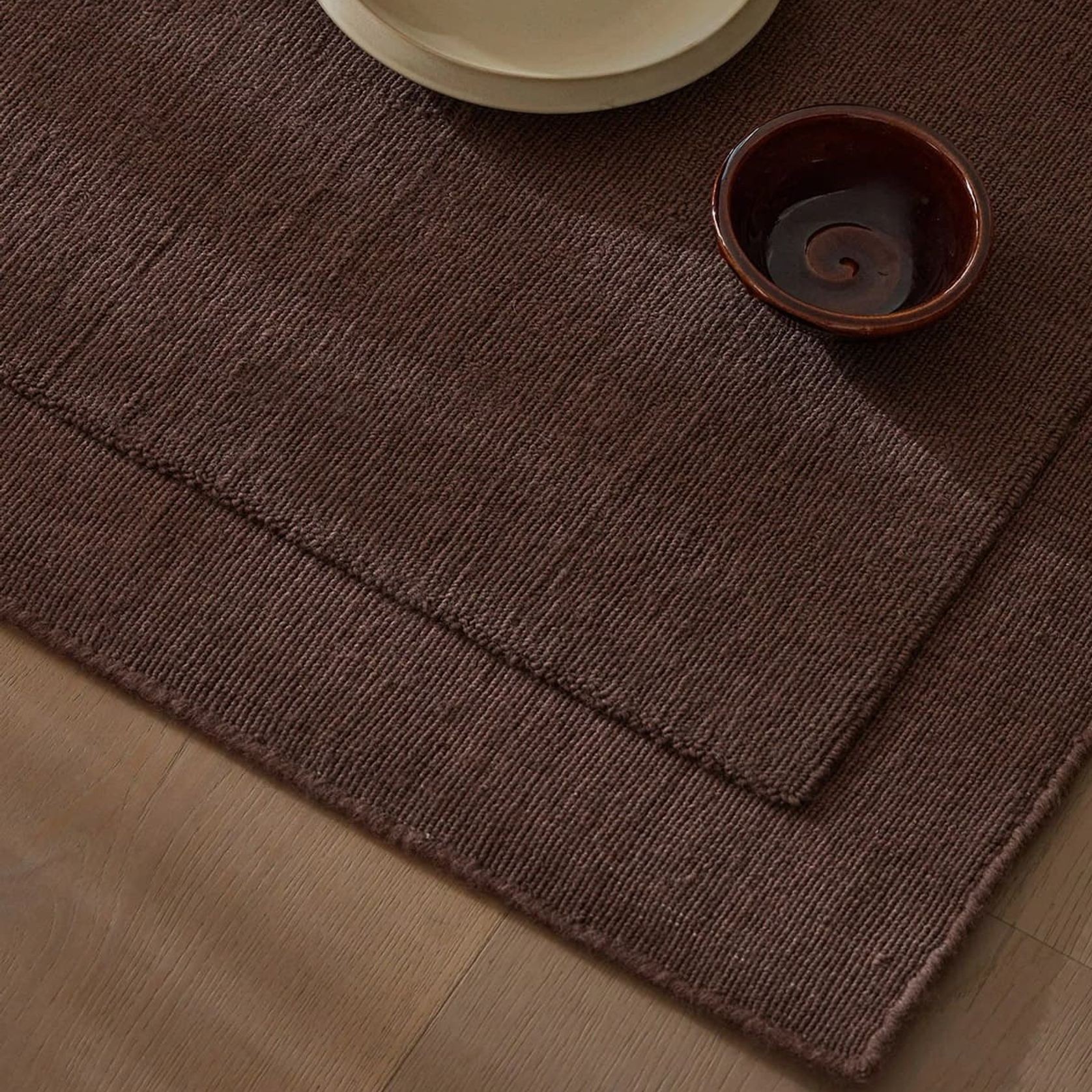 Weave Cassio 100% Wool Rug - Mulberry gallery detail image