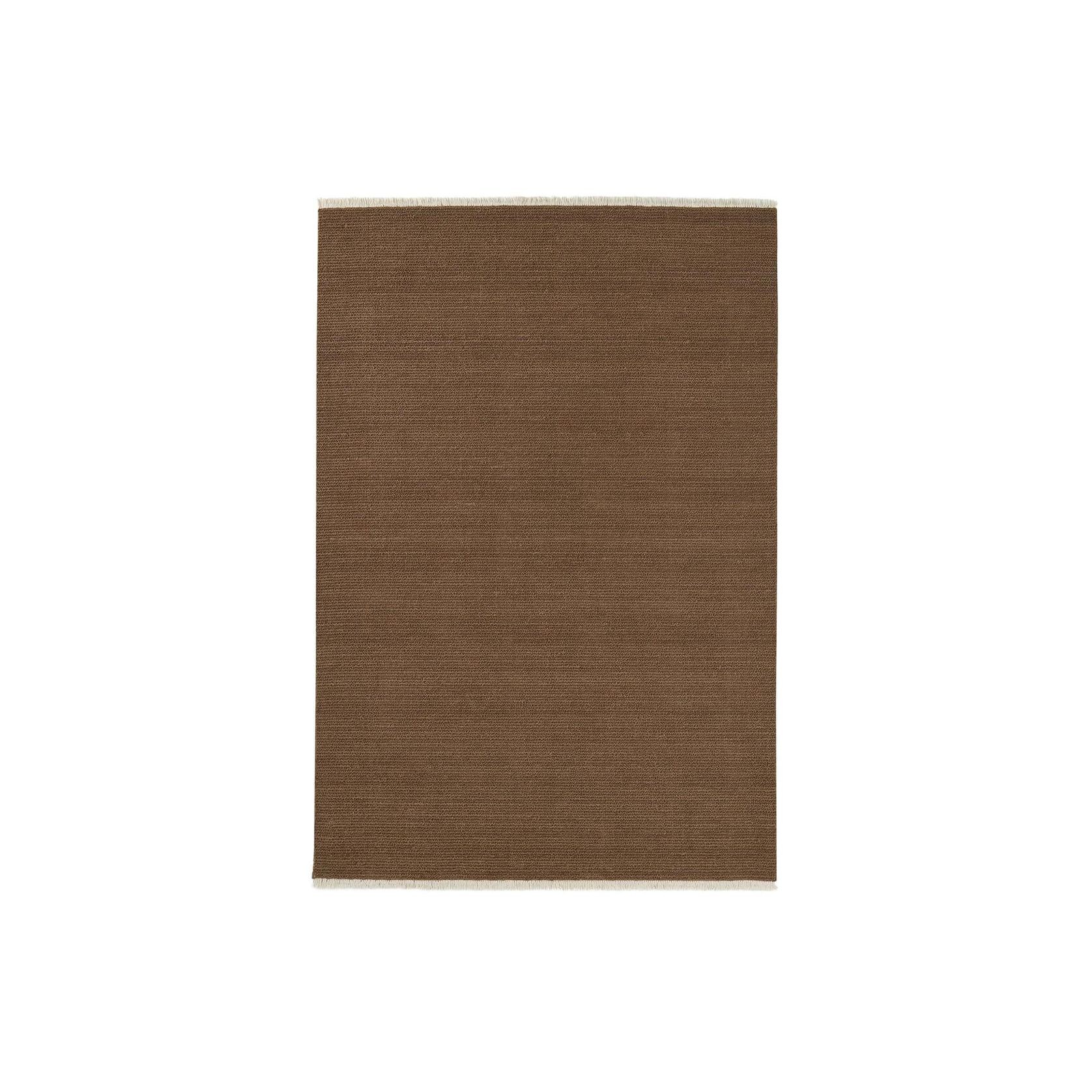 Weave Fabien 100% Wool Floor Rug - Bark gallery detail image