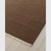 Weave Fabien 100% Wool Floor Rug - Bark gallery detail image