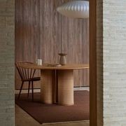 Weave Fabien 100% Wool Floor Rug  - Bark gallery detail image