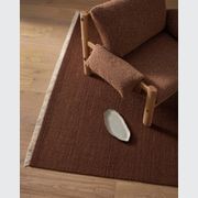 Weave Fabien 100% Wool Floor Rug - Bark gallery detail image