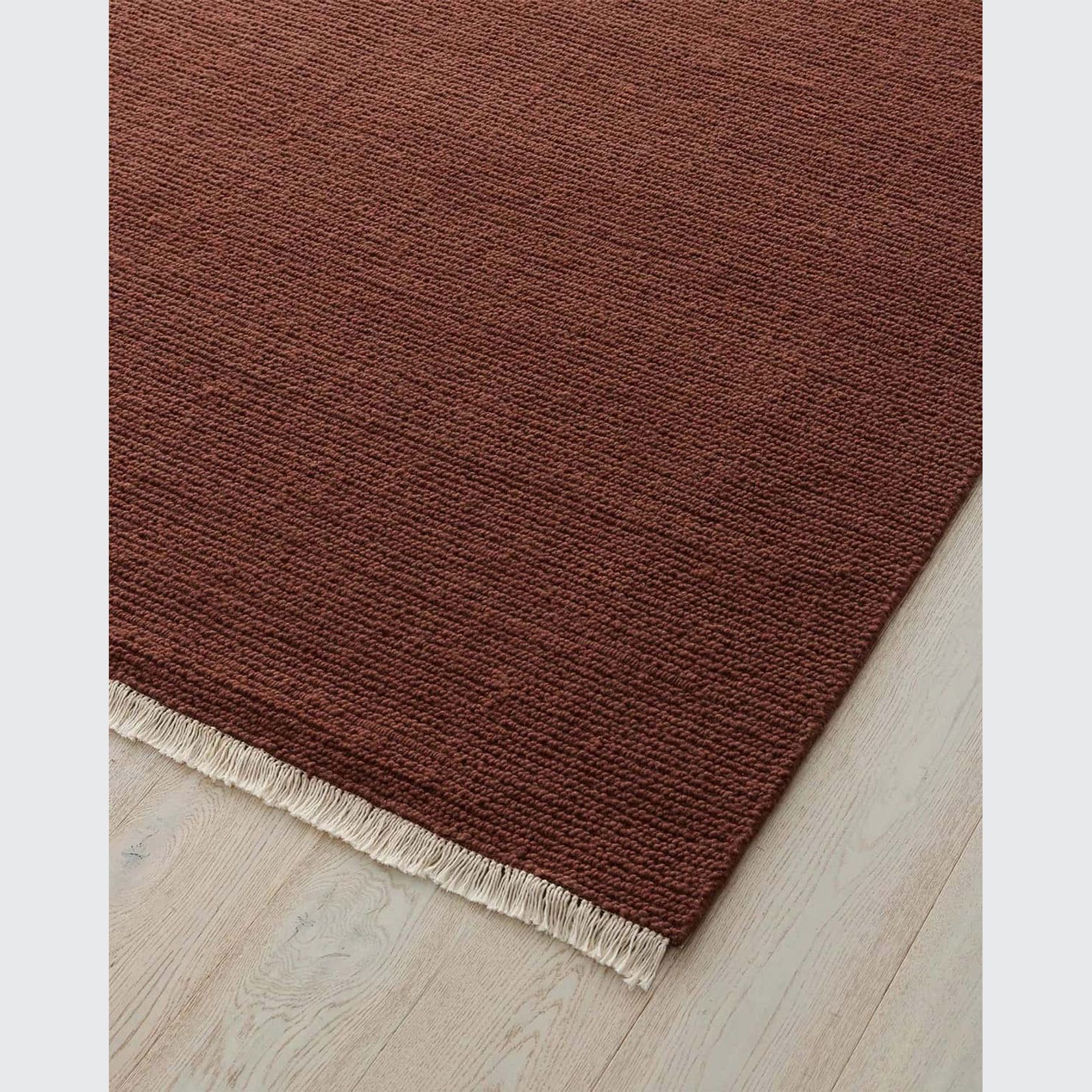Weave Fabien 100% Wool Floor Rug - Ember gallery detail image