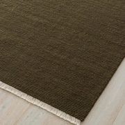 Weave Fabien 100% Wool Floor Rug - Moss gallery detail image