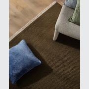 Weave Fabien 100% Wool Floor Rug - Moss gallery detail image