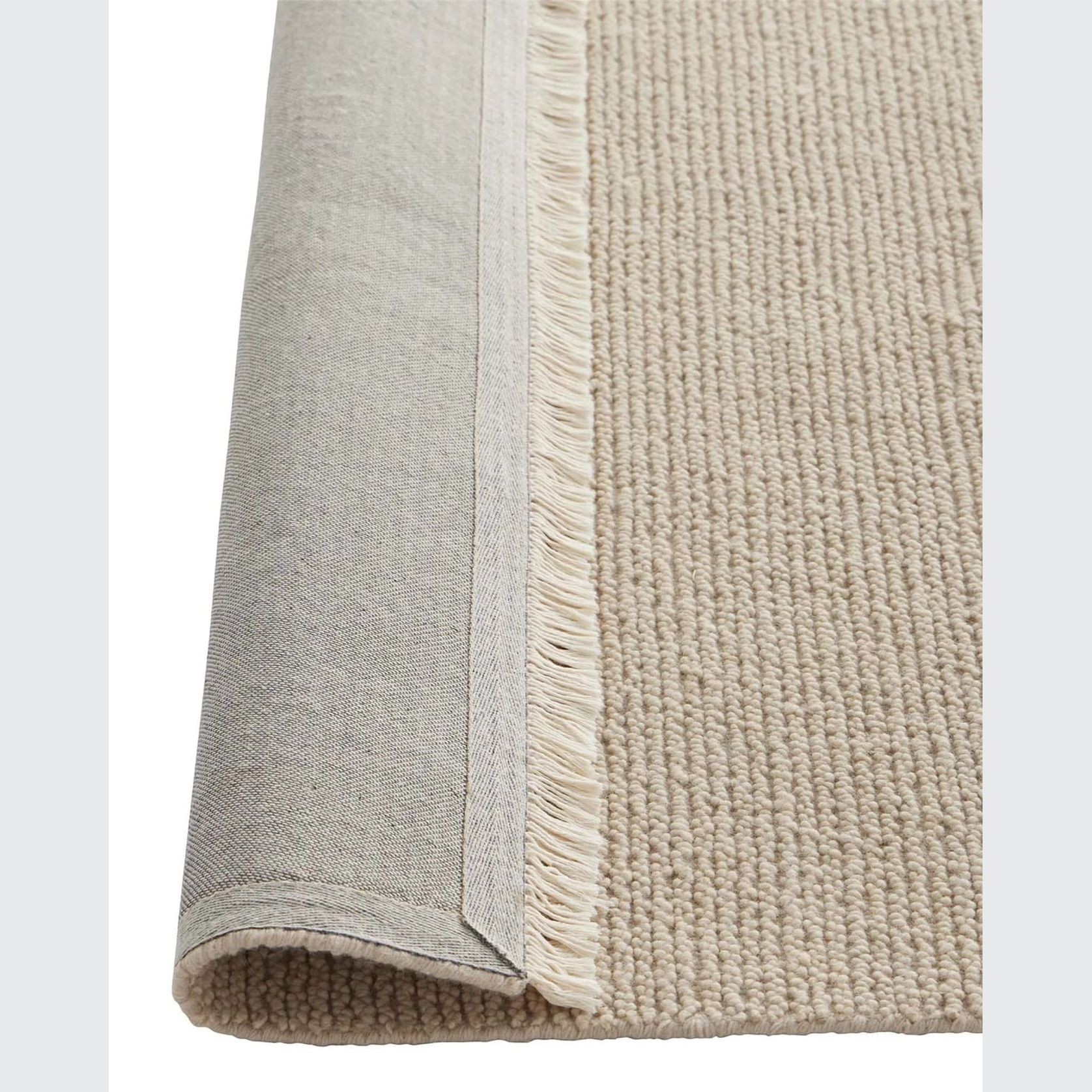 Weave Fabien 100% Wool Floor Rug - Stone gallery detail image