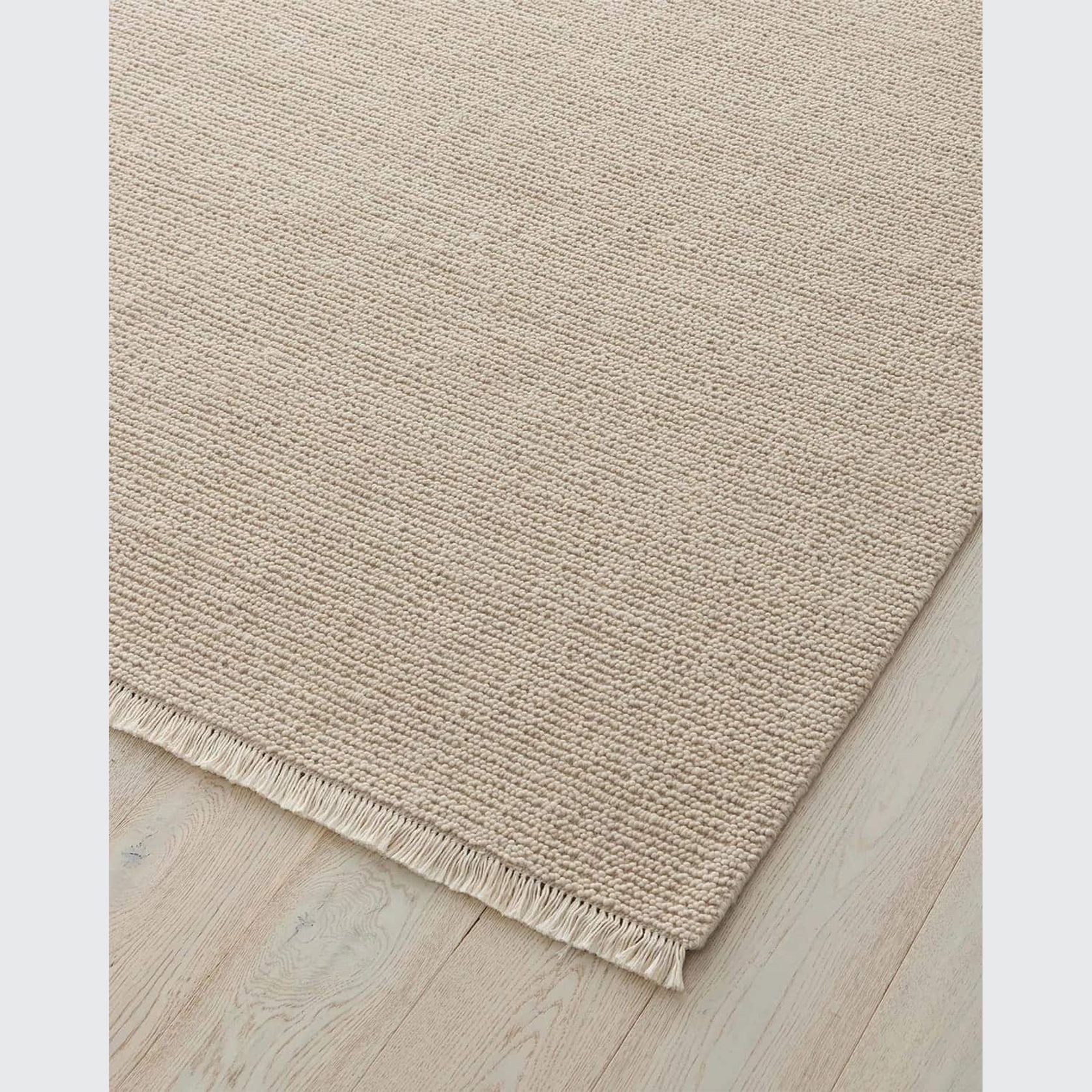 Weave Fabien 100% Wool Floor Rug - Stone gallery detail image