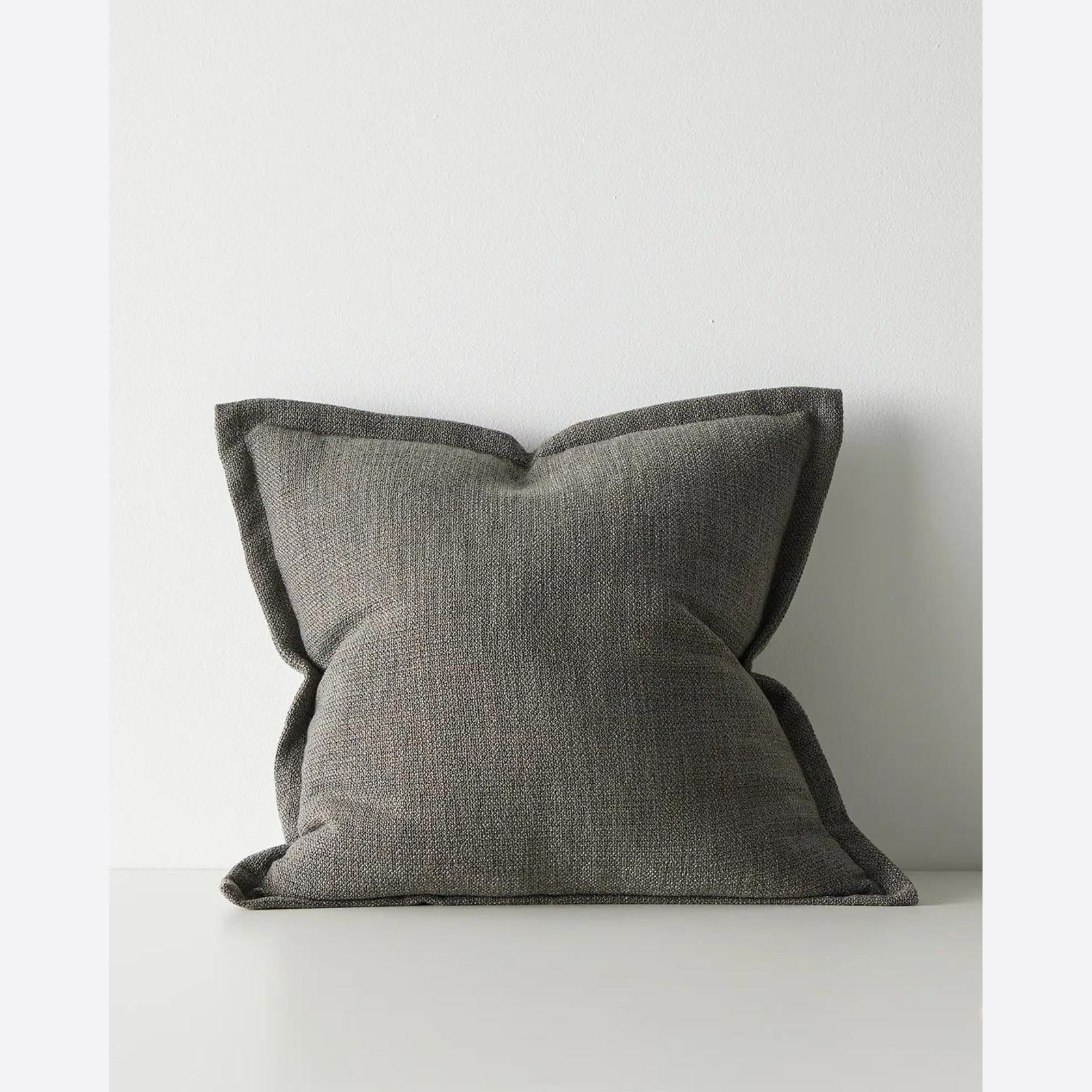 Weave Home Figlio Cushion  - Graphite  | 50 x 50cm gallery detail image