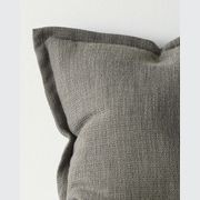 Weave Home Figlio Cushion - Graphite | 50 x 50cm gallery detail image