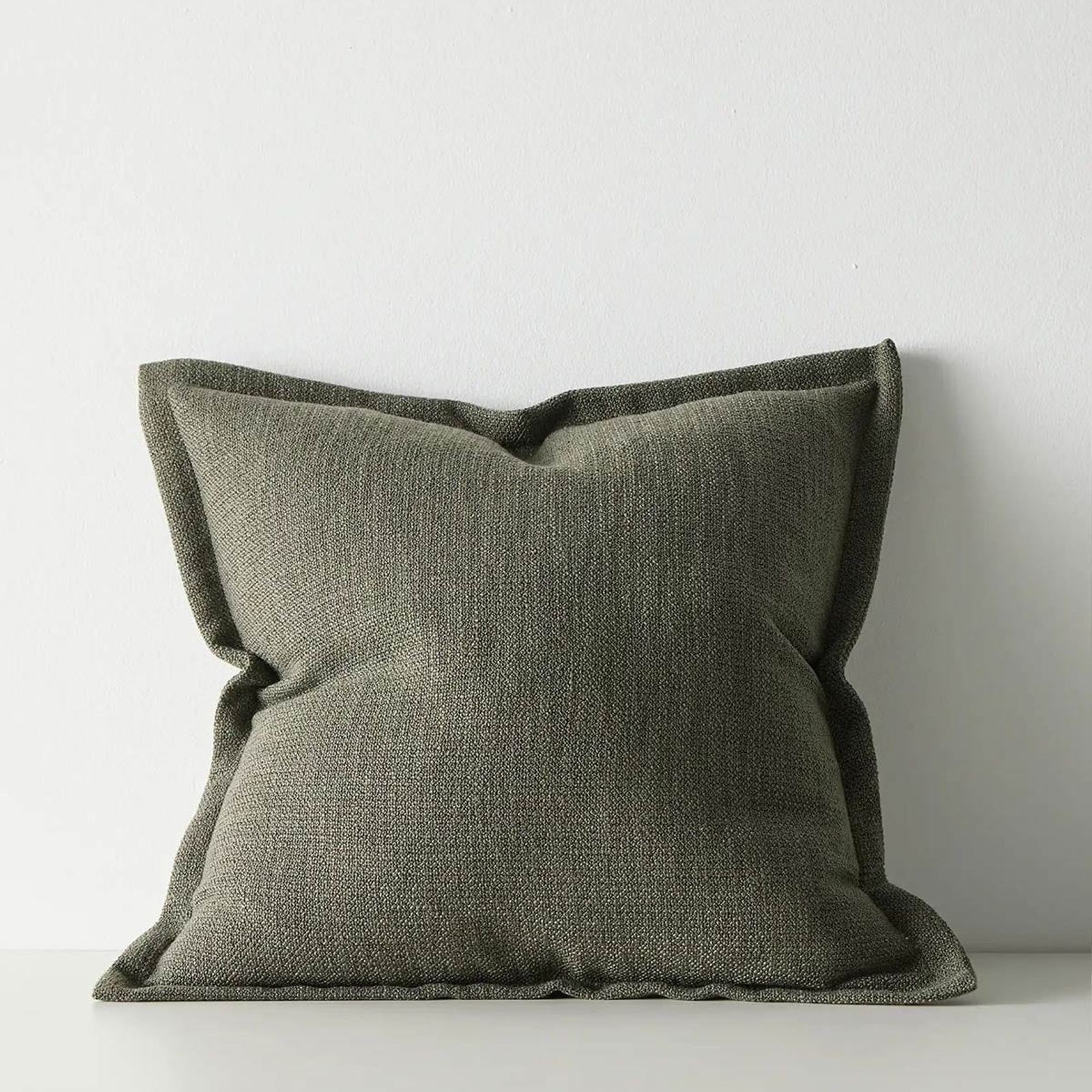 Weave Home Figlio Cushion - Kale | 50 x 50cm gallery detail image