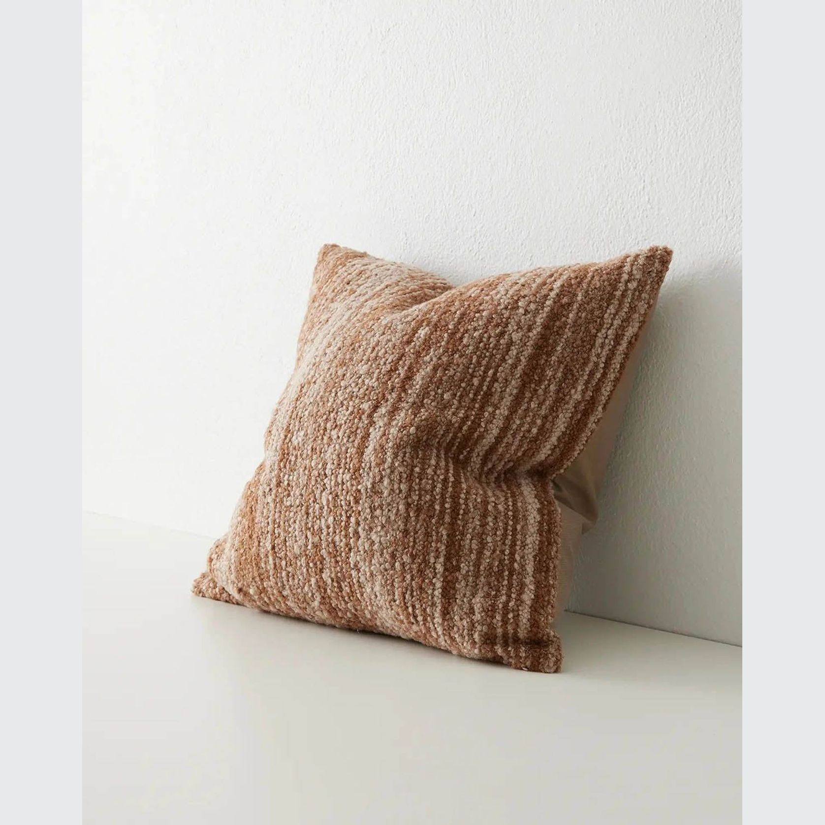 Weave Home Gigi Cushion - Burnish | Wool Blend Boucle gallery detail image