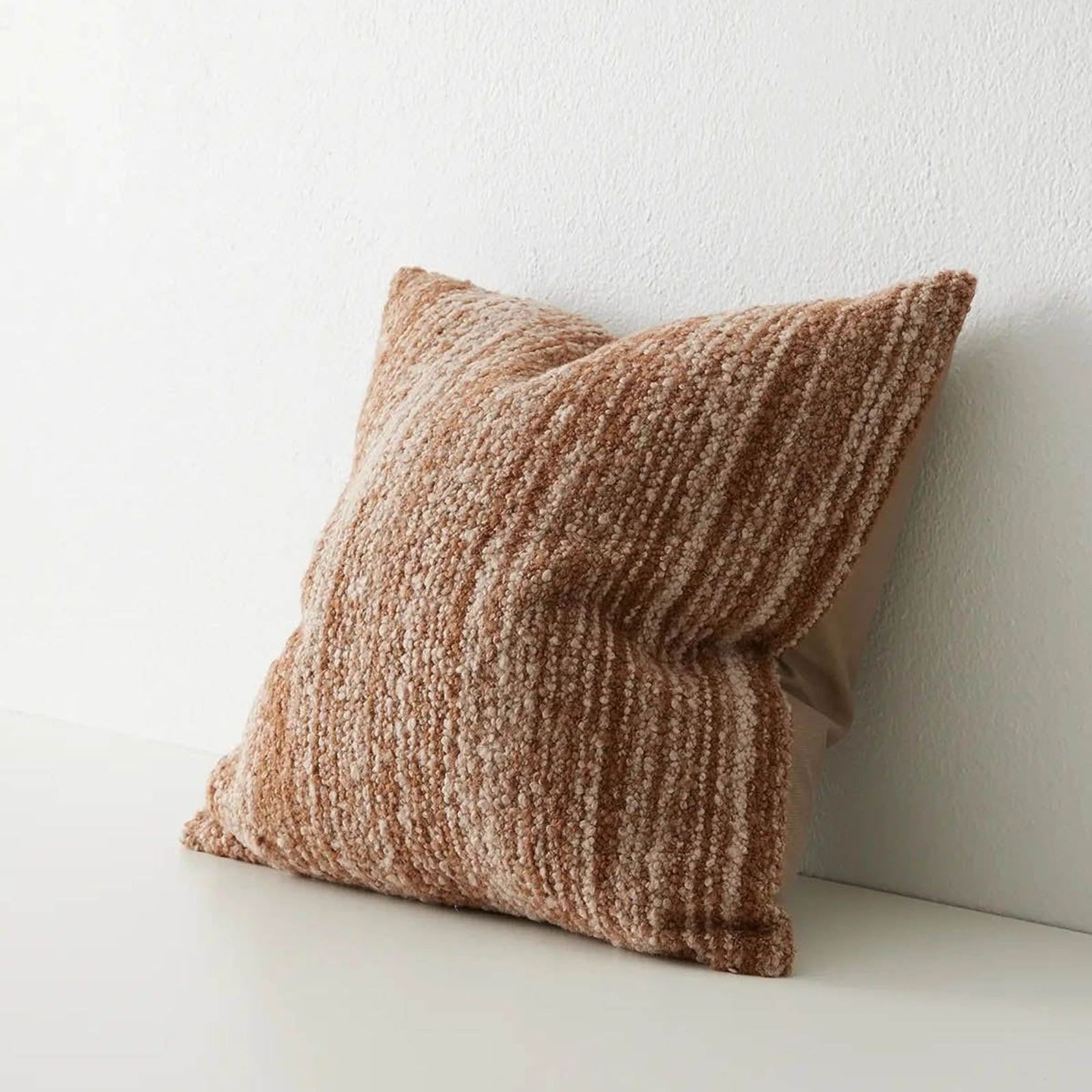 Weave Home Gigi Cushion - Burnish | Wool Blend Boucle gallery detail image