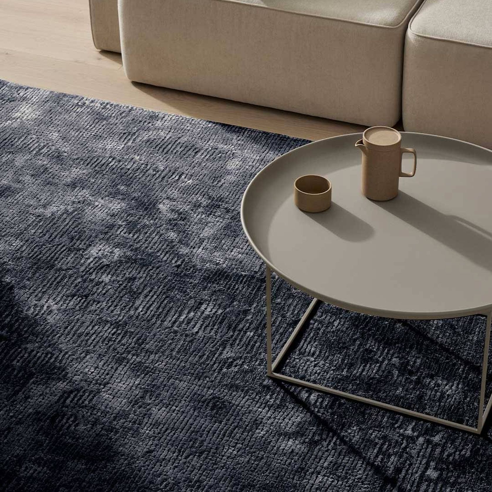 Weave Home Glebe Rug - Shadow | Wool Blend Floor Rug | 2m x 3m gallery detail image