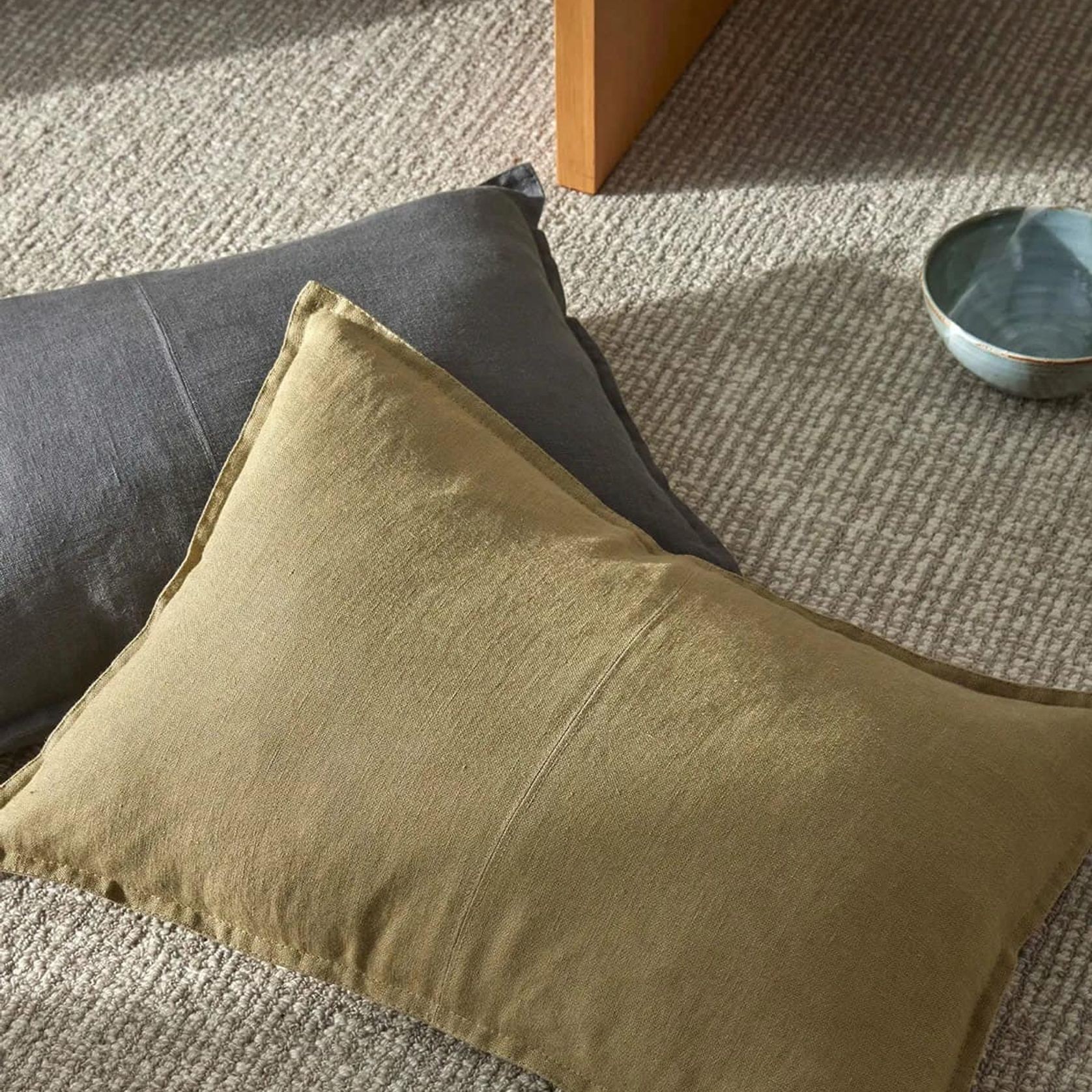 Weave Kaia 100% NZ Wool Floor Rug - Mist gallery detail image