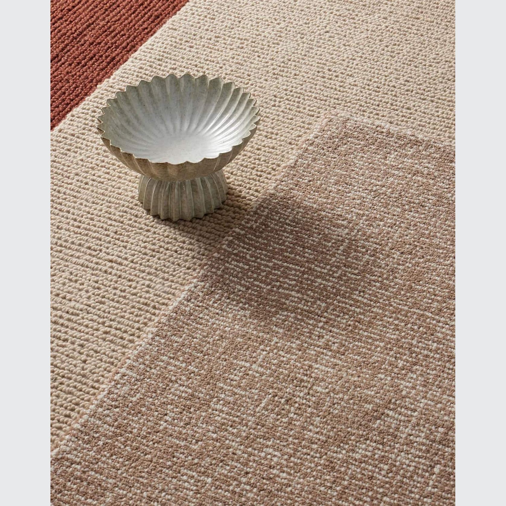 Weave Kaia 100% NZ Wool Floor Rug - Mocha gallery detail image