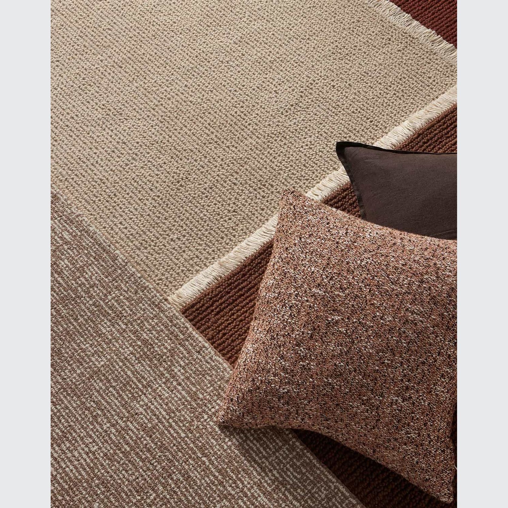 Weave Kaia 100% NZ Wool Floor Rug - Mocha gallery detail image