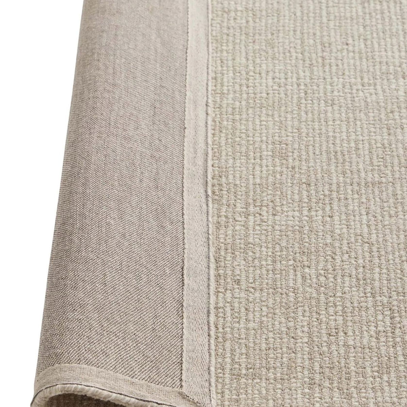 Weave Kaia 100% NZ Wool Floor Rug -  Moonbeam gallery detail image