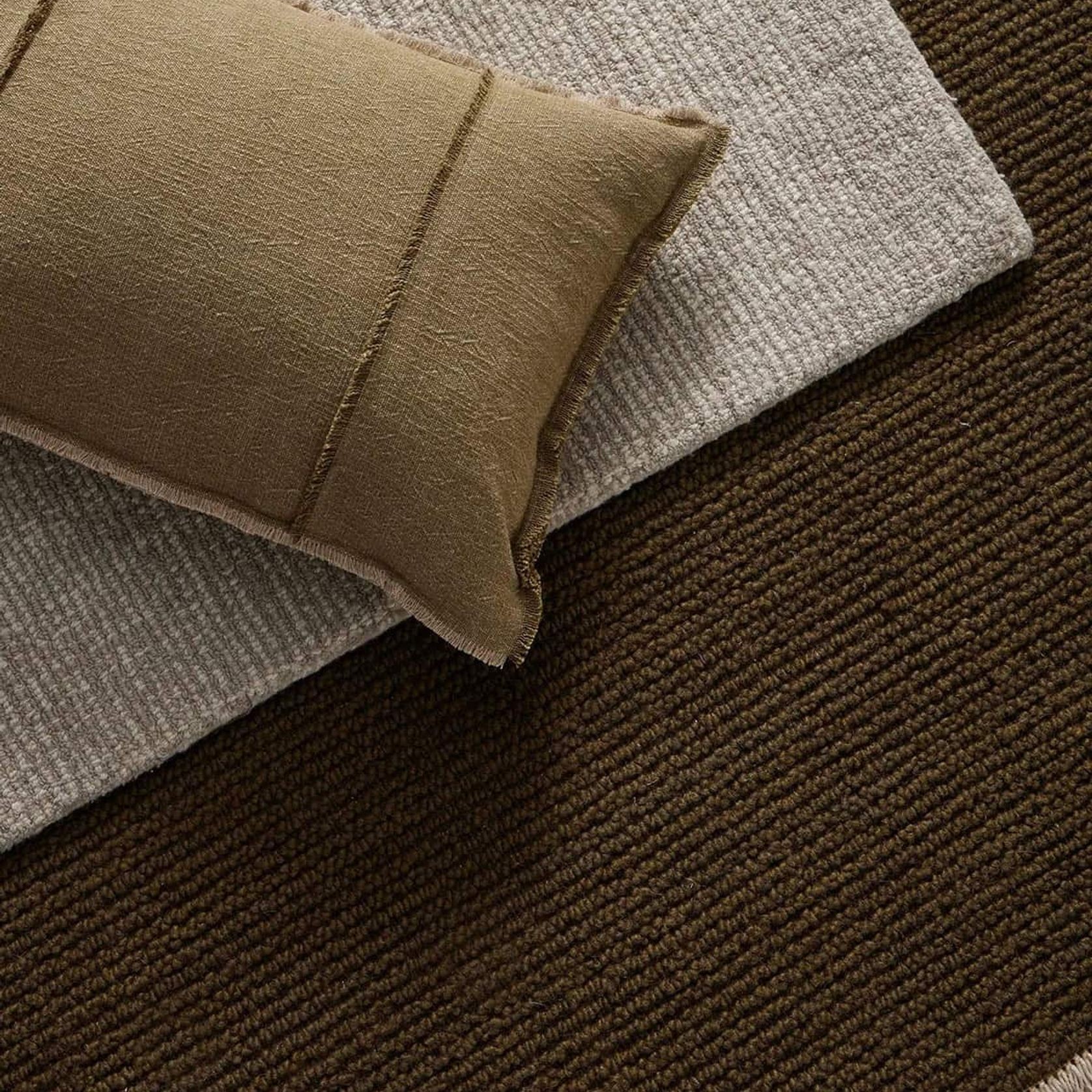 Weave Kaia 100% NZ Wool Floor Rug -  Moonbeam gallery detail image