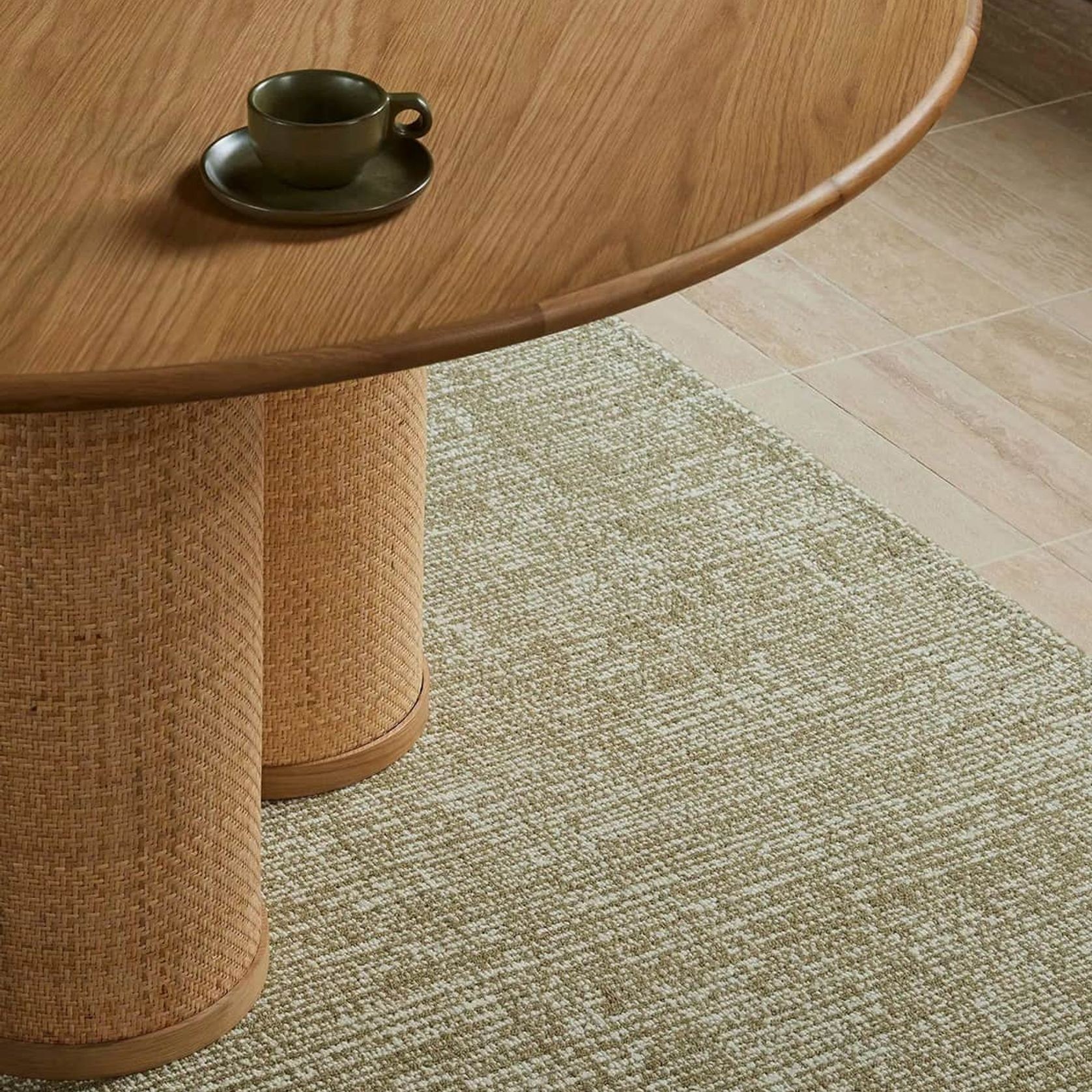 Weave Kaia 100% NZ Wool Floor Rug - Willow gallery detail image
