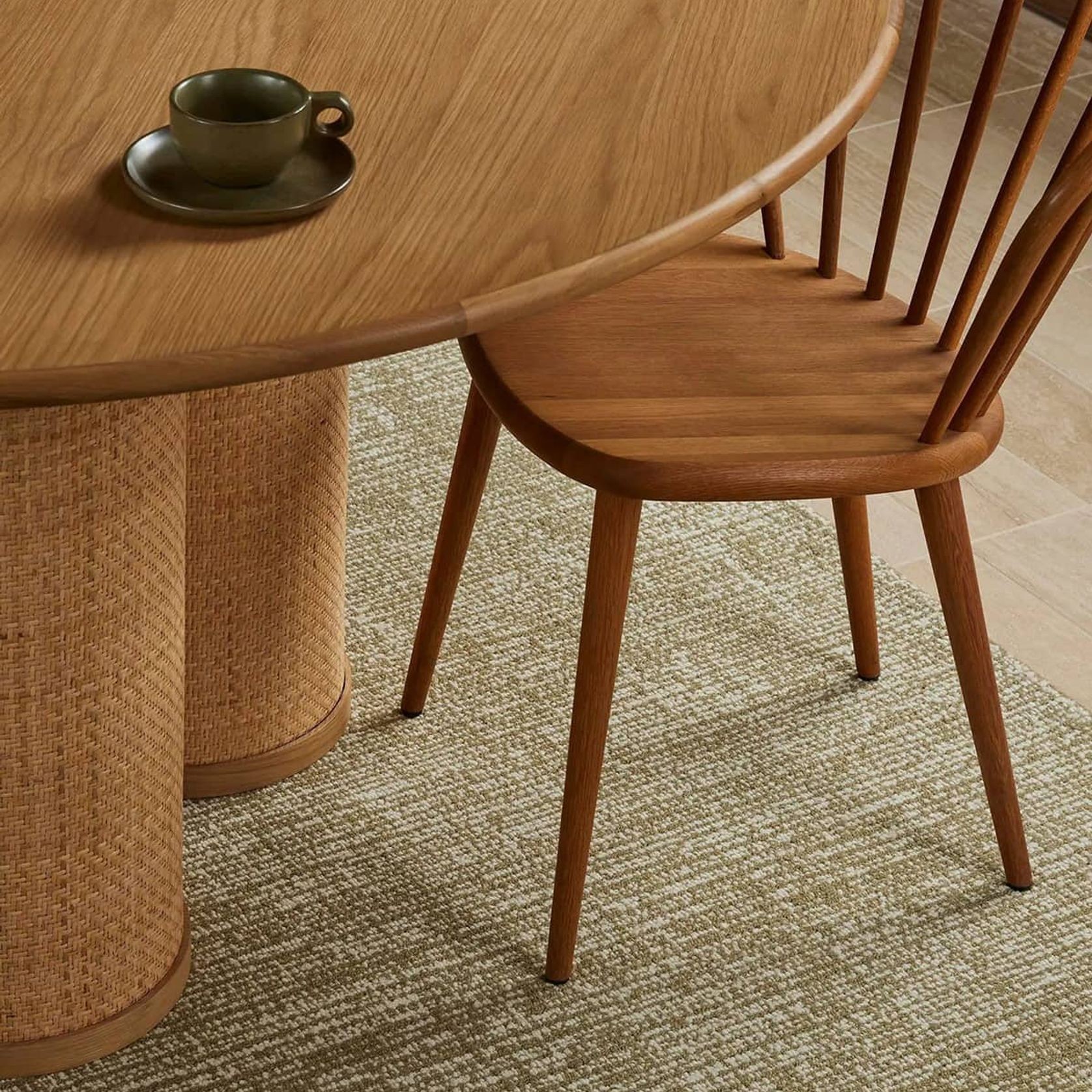 Weave Kaia 100% NZ Wool Floor Rug - Willow gallery detail image