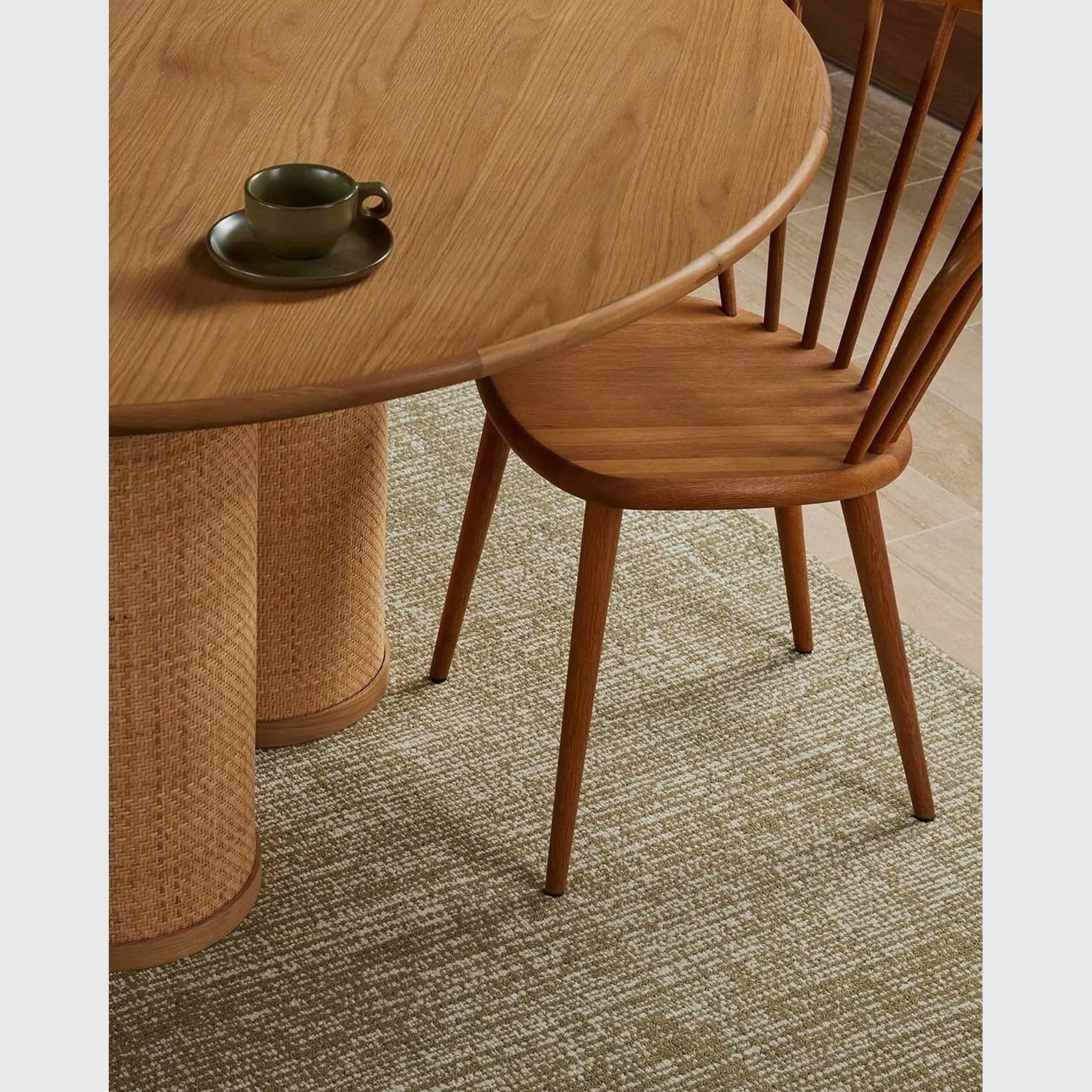 Weave Kaia 100% NZ Wool Floor Rug - Willow gallery detail image