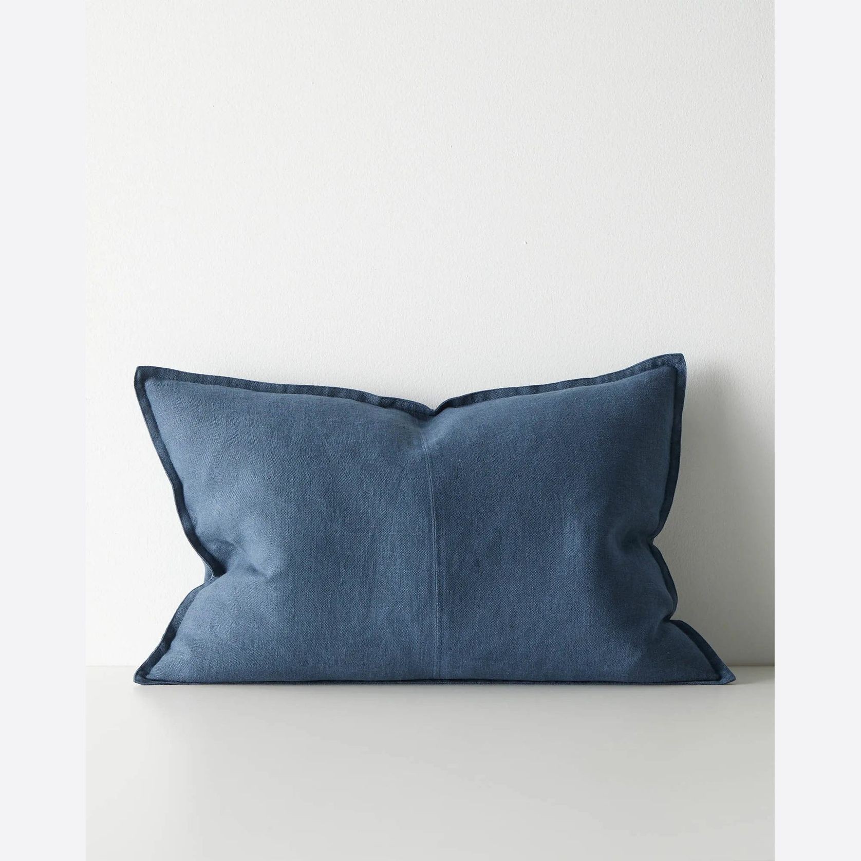 Weave European Linen Como Cushion - Atlantic | Three Sizes gallery detail image