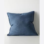 Weave European Linen Como Cushion - Atlantic | Three Sizes gallery detail image