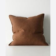 Weave European Linen Como Cushion - Henna | Three Sizes gallery detail image