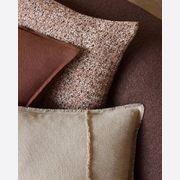Weave European Linen Como Cushion - Henna | Three Sizes gallery detail image