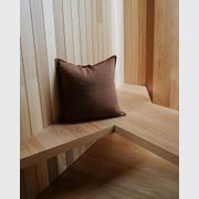 Weave European Linen Como Cushion - Henna | Three Sizes gallery detail image