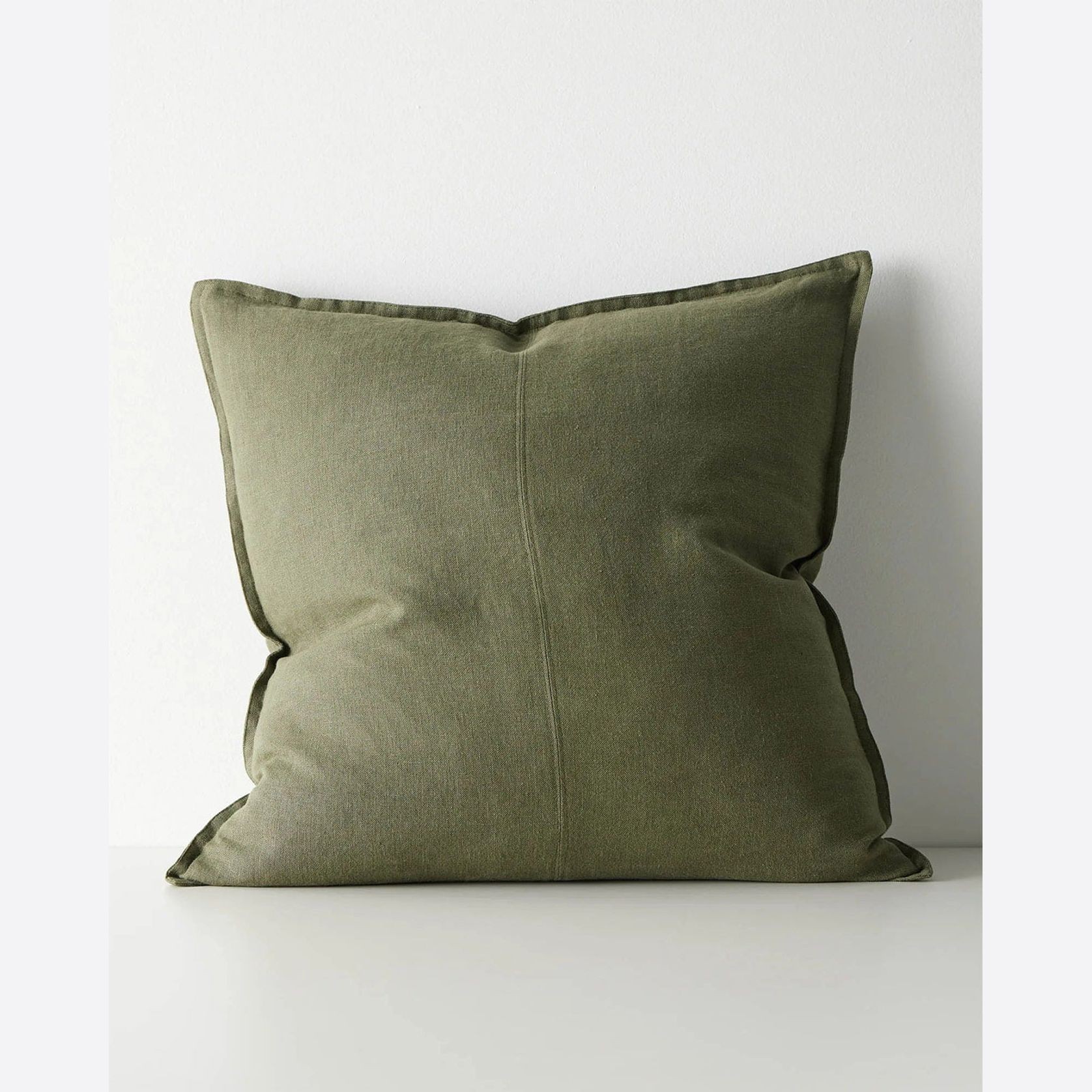 Weave European Linen Como Cushion - Jungle | Three Sizes gallery detail image