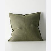 Weave European Linen Como Cushion - Jungle | Three Sizes gallery detail image