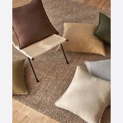 Weave European Linen Como Cushion - Mocha | Three Sizes gallery detail image