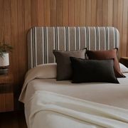 Weave European Linen Como Cushion - Mocha | Three Sizes gallery detail image