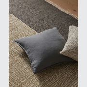 Weave European Linen Como Cushion - Steel | Three Sizes gallery detail image