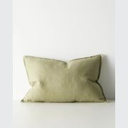 Weave European Linen Como Cushion - Willow | Three Sizes gallery detail image