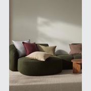 Weave European Linen Como Cushion - Willow | Three Sizes gallery detail image