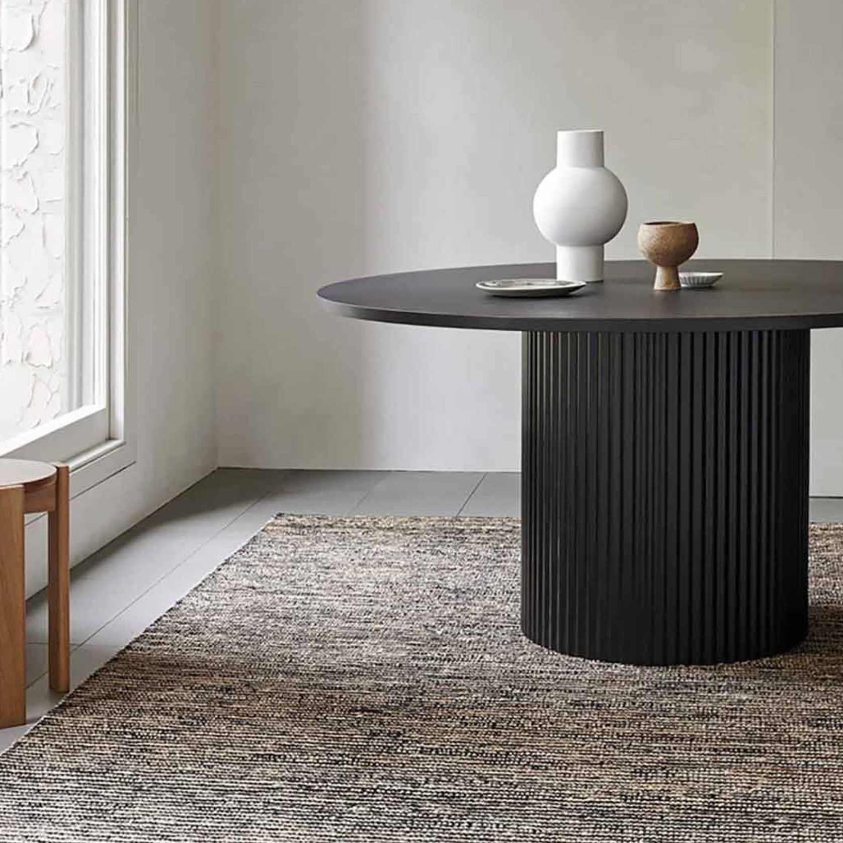 Weave Home Lisbon Rug - Onyx | Wool and Jute | 2 x 3m gallery detail image