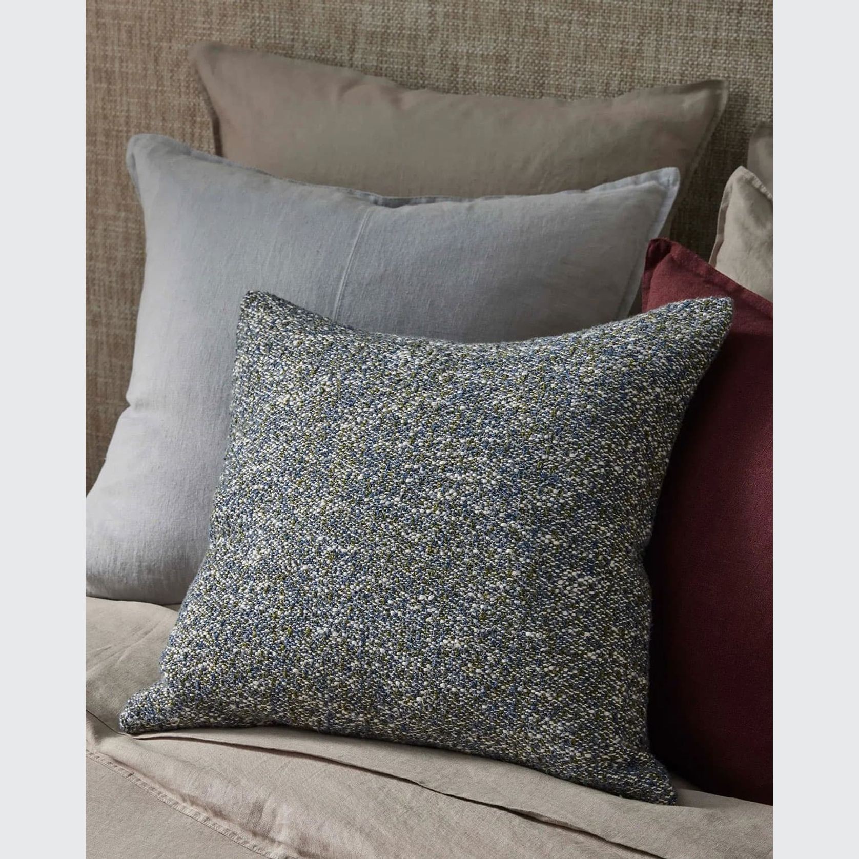 Weave Home Lisette Cushion - Ocean | 50 x 50cm gallery detail image