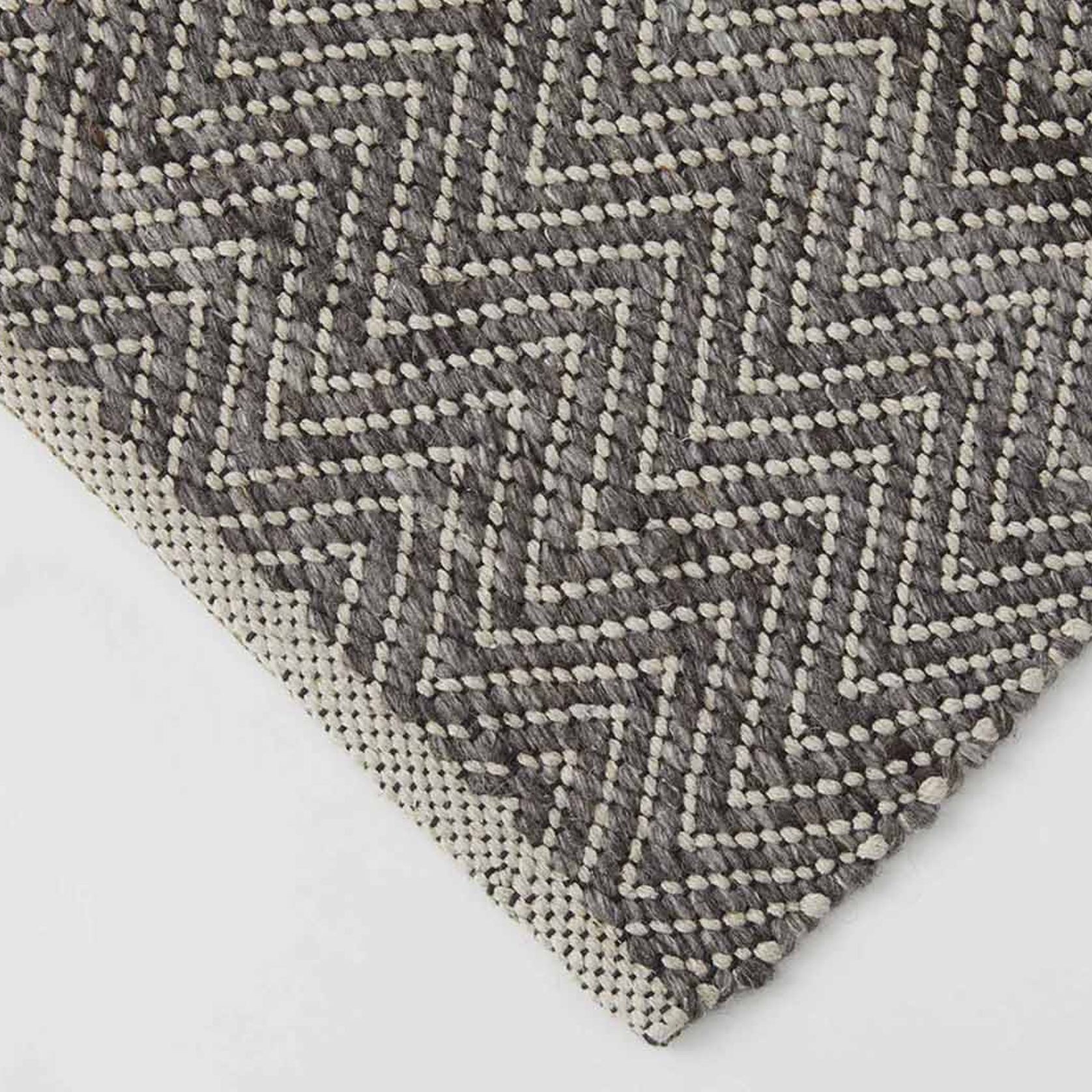 Weave Home Matterhorn Rug - Tar | Wool Blend Floor Rug gallery detail image
