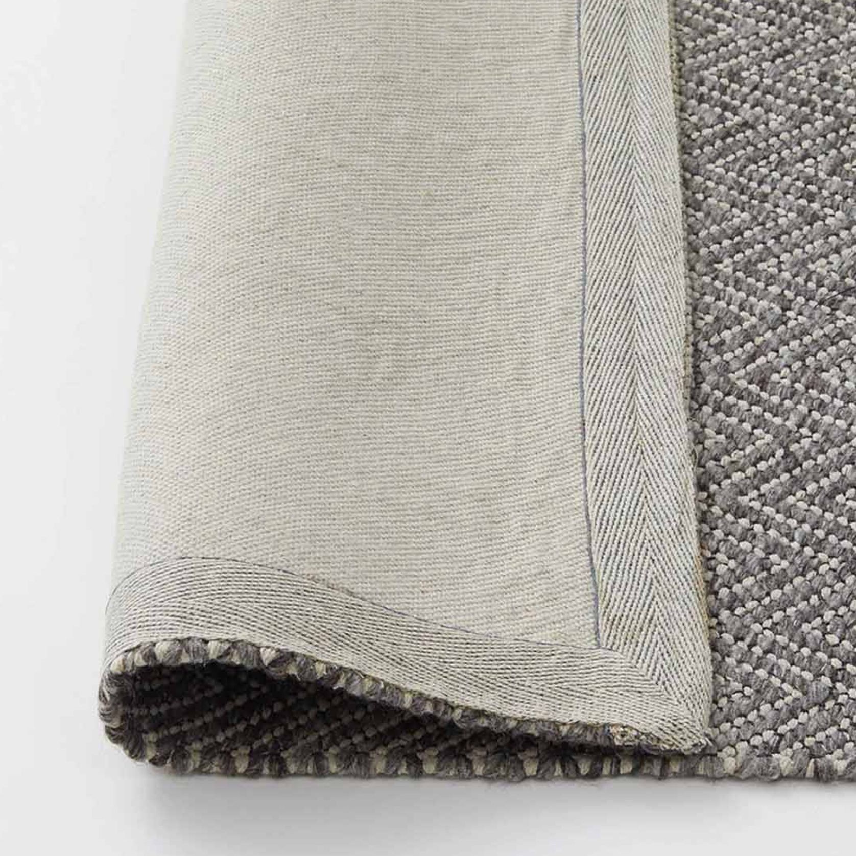 Weave Home Matterhorn Rug - Tar | Wool Blend Floor Rug gallery detail image