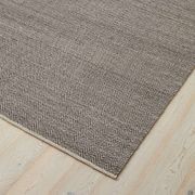 Weave Home Matterhorn Rug - Tar | Wool Blend Floor Rug gallery detail image