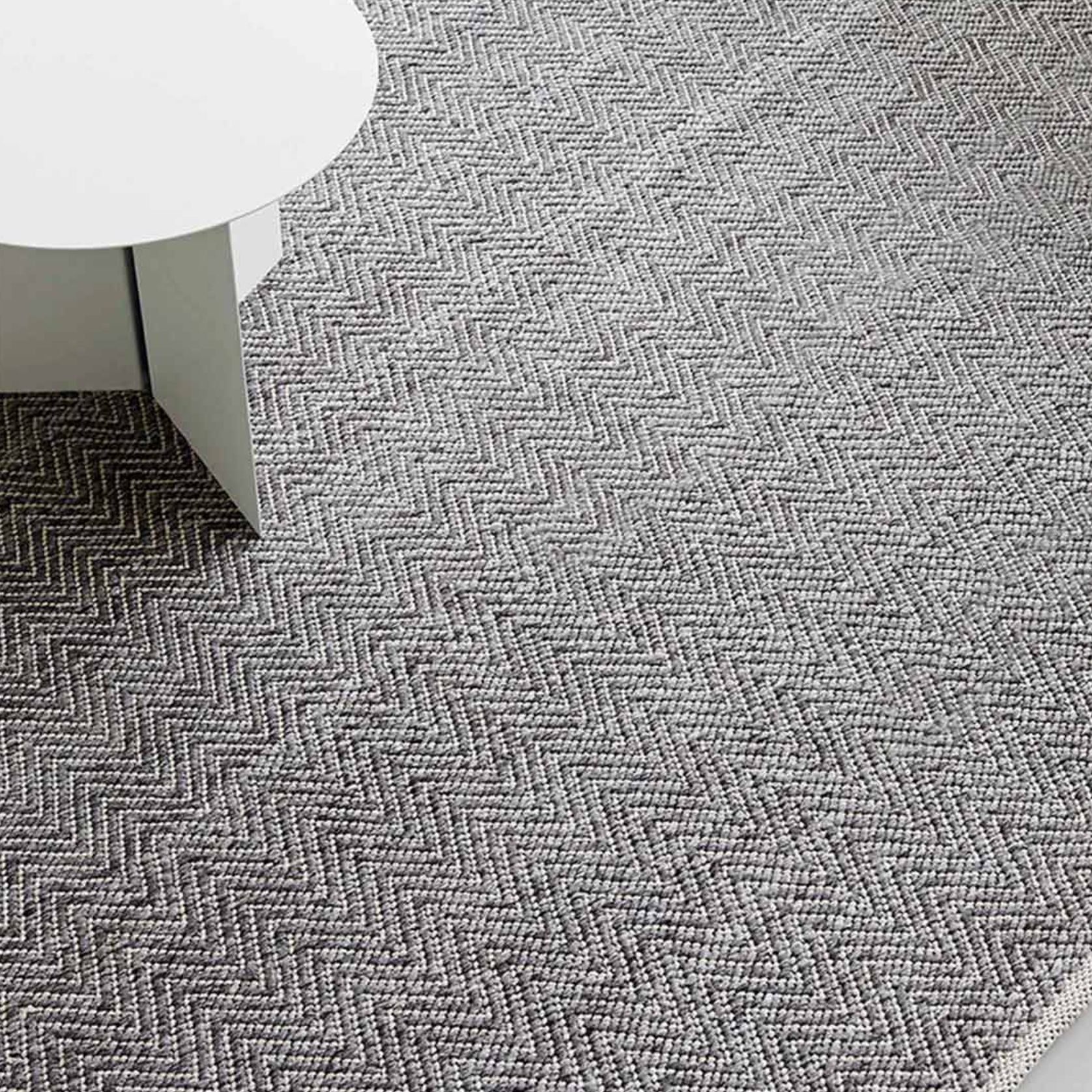Weave Home Matterhorn Rug - Tar | Wool Blend Floor Rug gallery detail image
