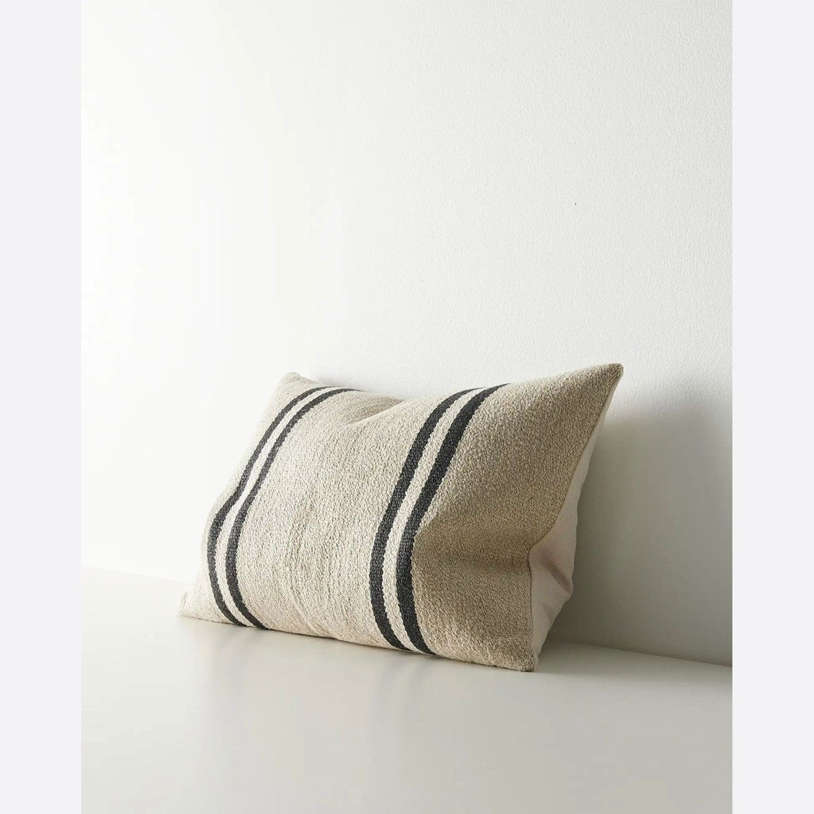Weave Home Mila Cushion - Oyster gallery detail image