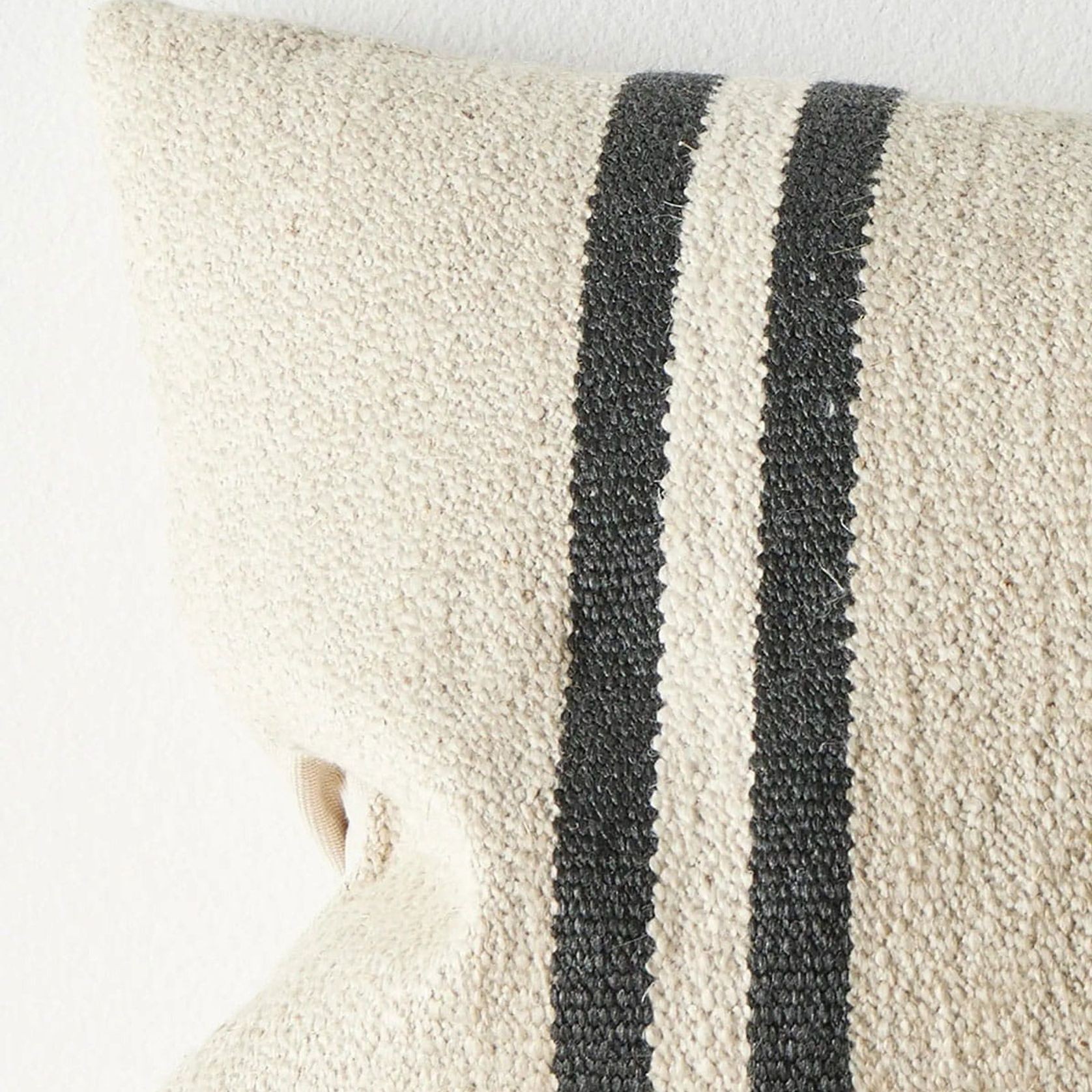 Weave Home Mila Cushion - Oyster gallery detail image
