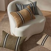 Weave Home Mila Cushion - Oyster gallery detail image