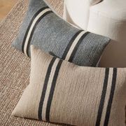 Weave Home Mila Cushion - Oyster gallery detail image