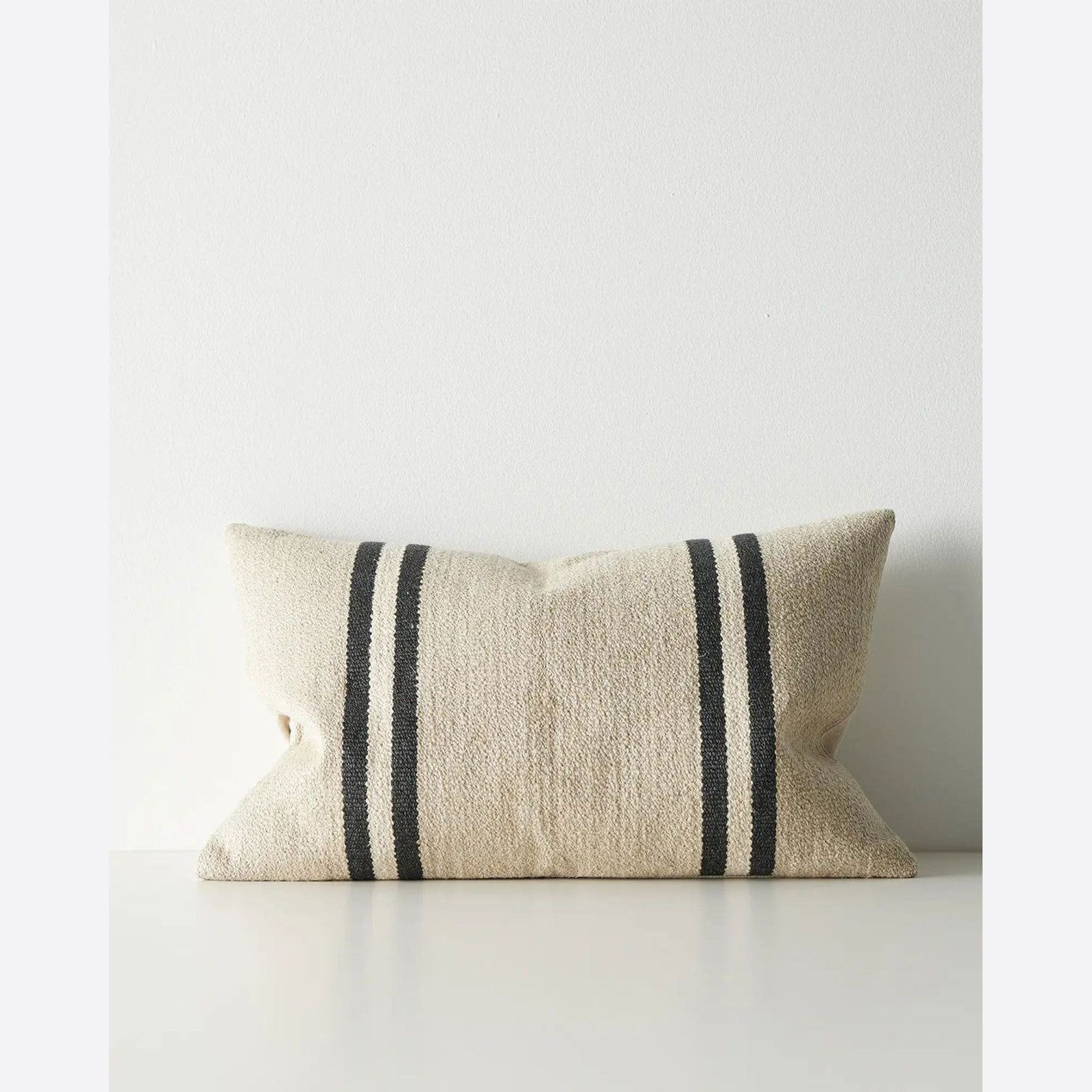 Weave Home Mila Cushion - Oyster gallery detail image