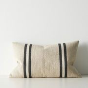 Weave Home Mila Cushion - Oyster gallery detail image