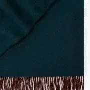 Weave Home Lerwick Throw Blanket - Hunter | NZ Wool gallery detail image